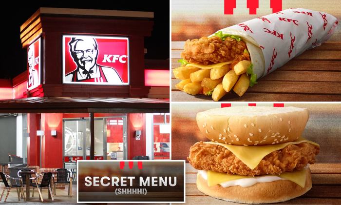 Secret kfc menu app find users perthnow low