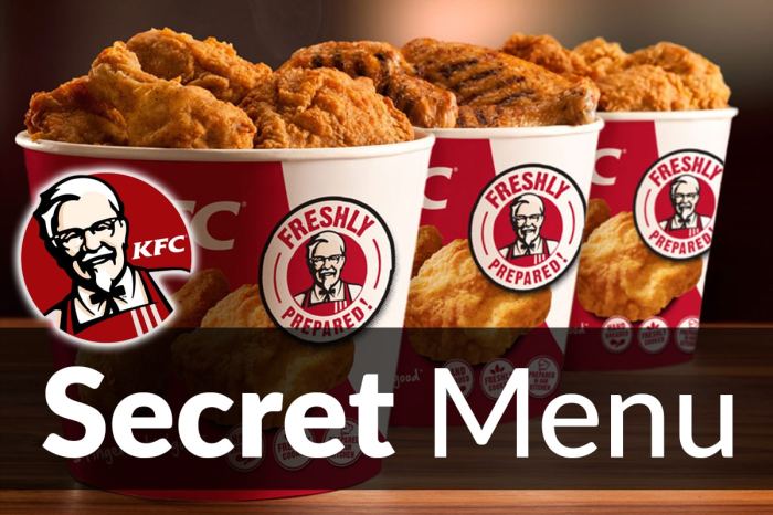 Kfc app secret menu 2024