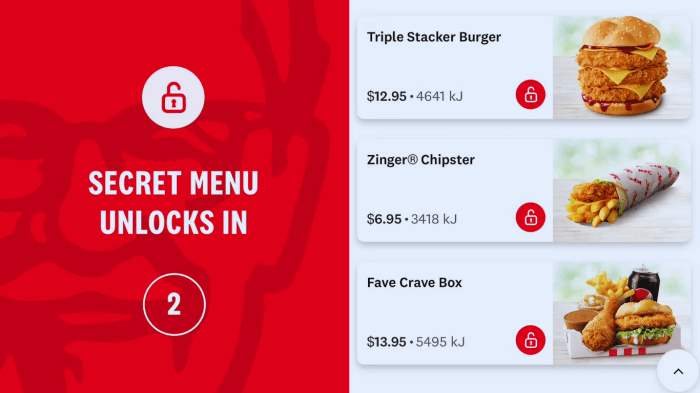 Kfc app secret menu 2024